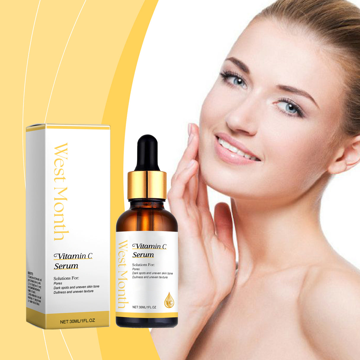 Vitamin C Essence, Moisturizing And Tender Skin Essence