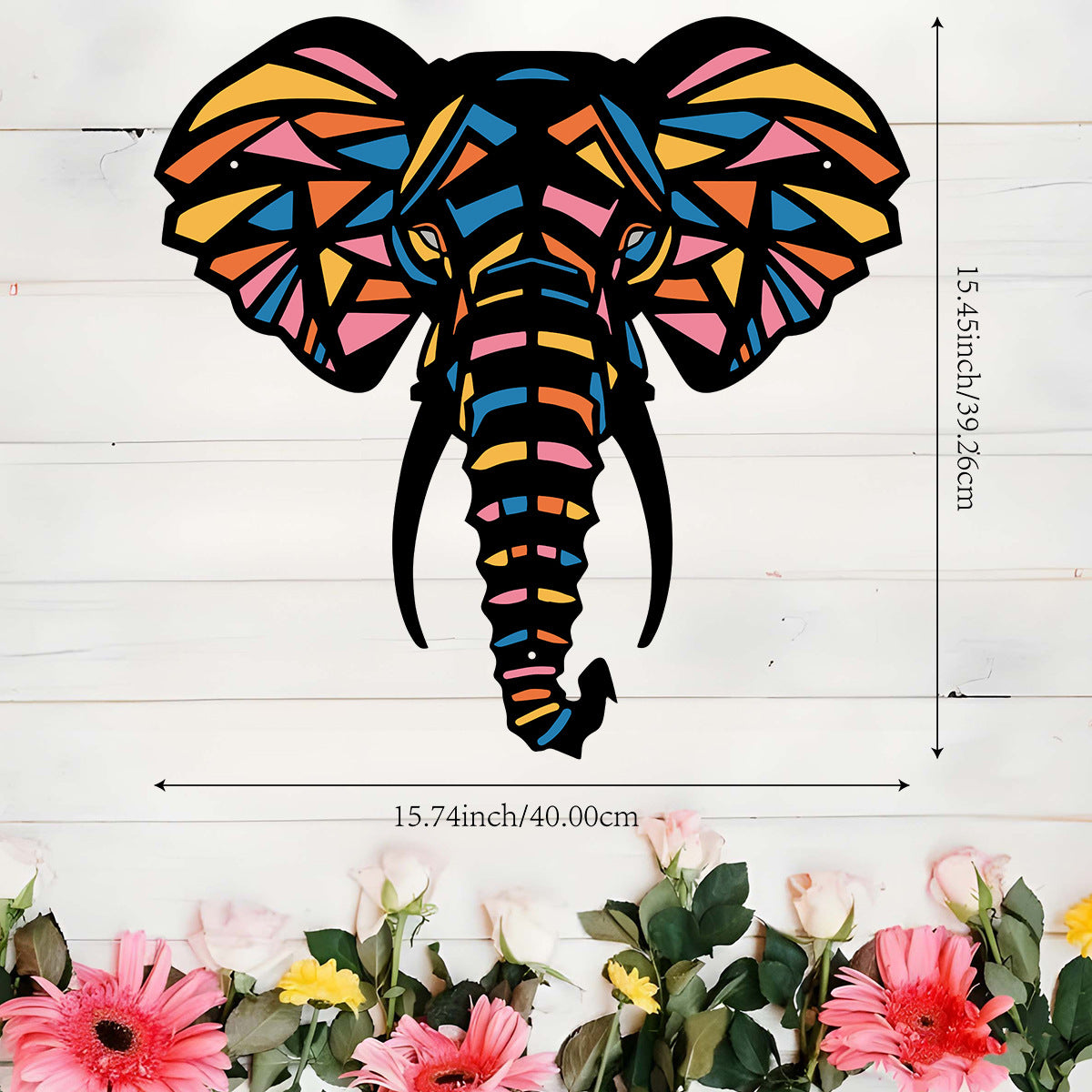 Iron animals elephants lions hummingbirds home wall hanging hardware crafts pendants metal decorations - V.I.P Digital Presence