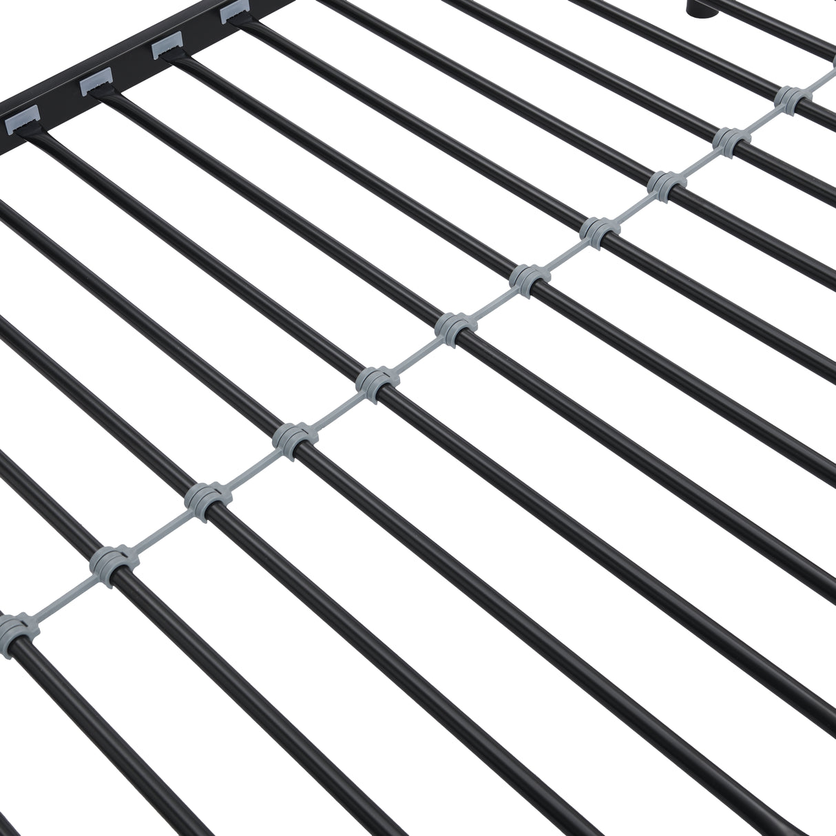 METAL Bunk Bed with trundle Black - V.I.P Digital Presence