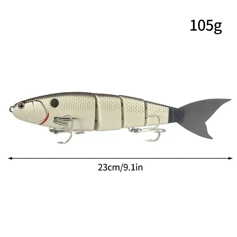 Swimbait Balam 23cm Lure Madness Giant Bait Balam Lure for Big Bait Bass Catfish Hard Lures Giant Baits Big Pike Jointed Lures - V.I.P Digital Presence