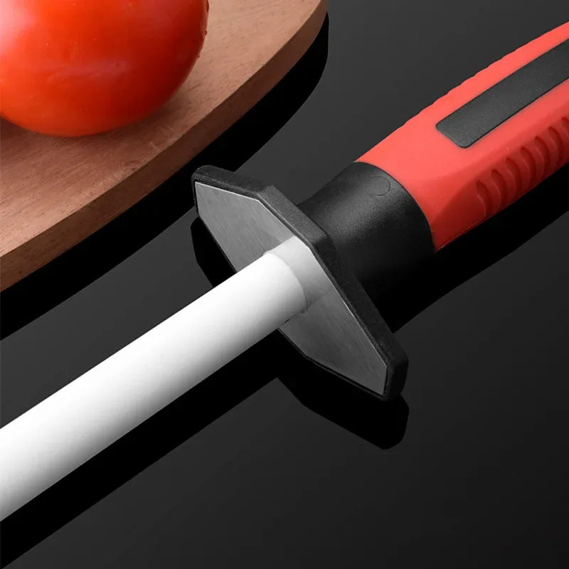 Knife Sharpening Rod Ceramic 10/12Inch Knife Sharpener Sharpening Steel Quickly Sharpening System Professional Kitchen Tool - V.I.P Digital Presence