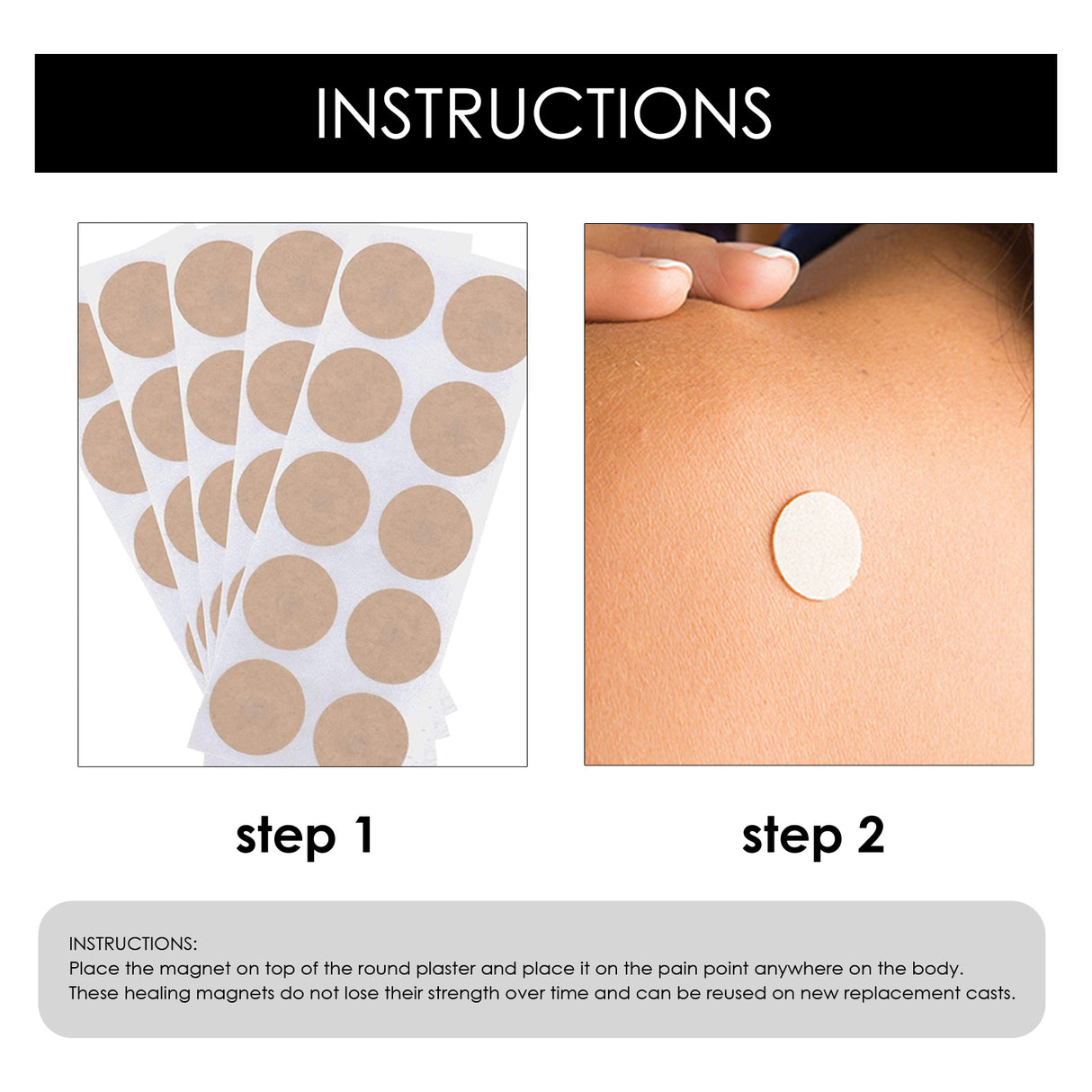 Magnetic Acupoint Patch To Relieve Body Shoulder, Neck, Knee And Lumbar Joint Pain Health Care Patch - V.I.P Digital Presence