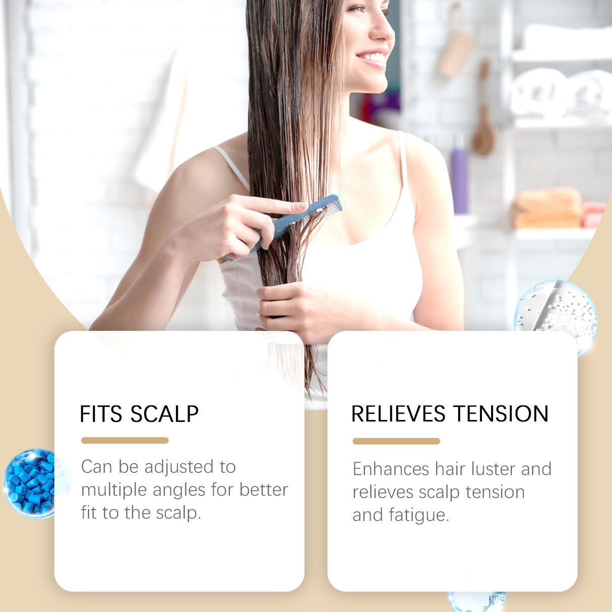 Manual Scalp Essence Massager, Soothing Massage Scalp Repair Strong Hair Care Massager - V.I.P Digital Presence