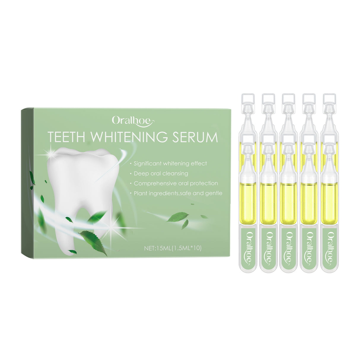 Teeth Whitening Serum, Whitening Teeth Yellow Stain Removal Gum Cleaning Serum - V.I.P Digital Presence