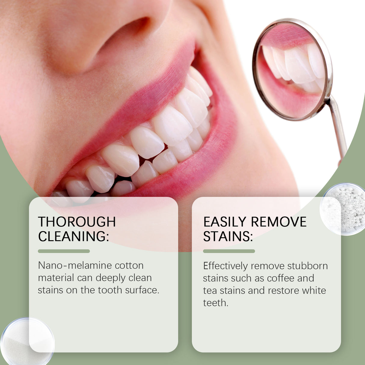 Sponge Tooth Cleaner Daily Care For Oral Hygiene Cleaning Teeth Stains Sponge Tooth Cleaner - V.I.P Digital Presence