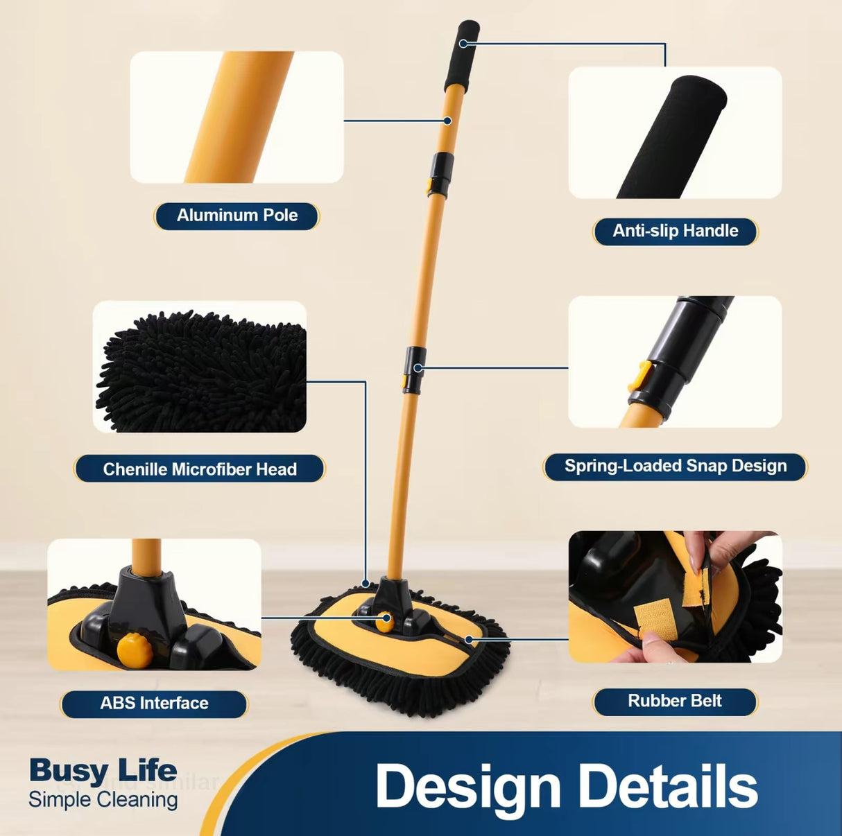 Scratch Free Wash Mop