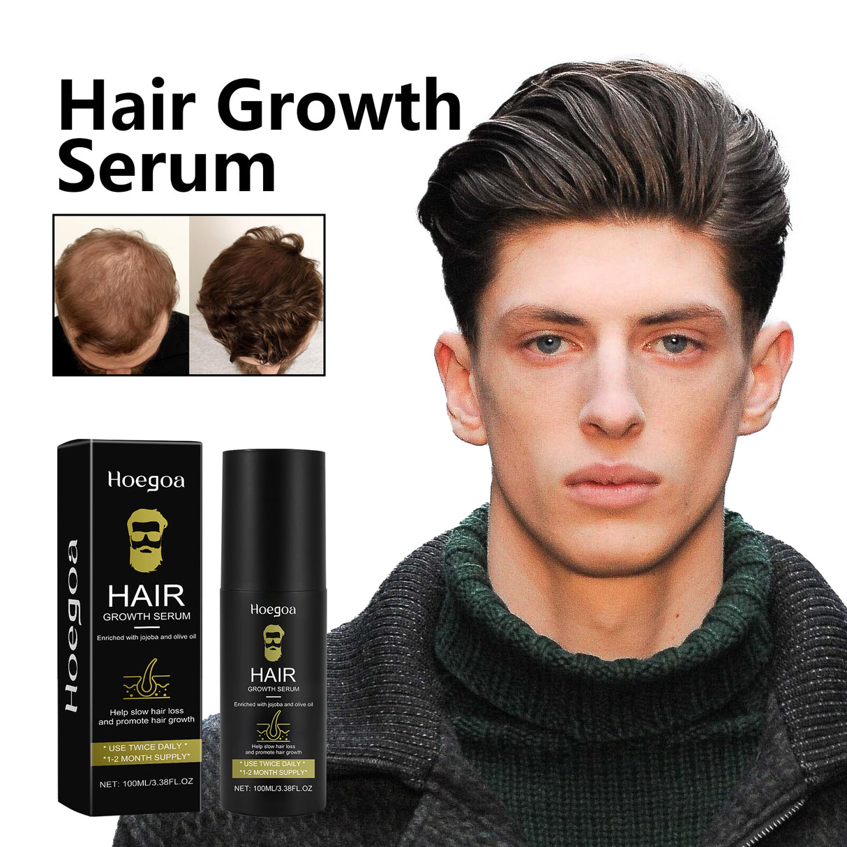 Hair Conditioner For Men, Hair Protection Hair Repair Nutrition Moisturizing Thick Scalp Massage Treatment - V.I.P Digital Presence