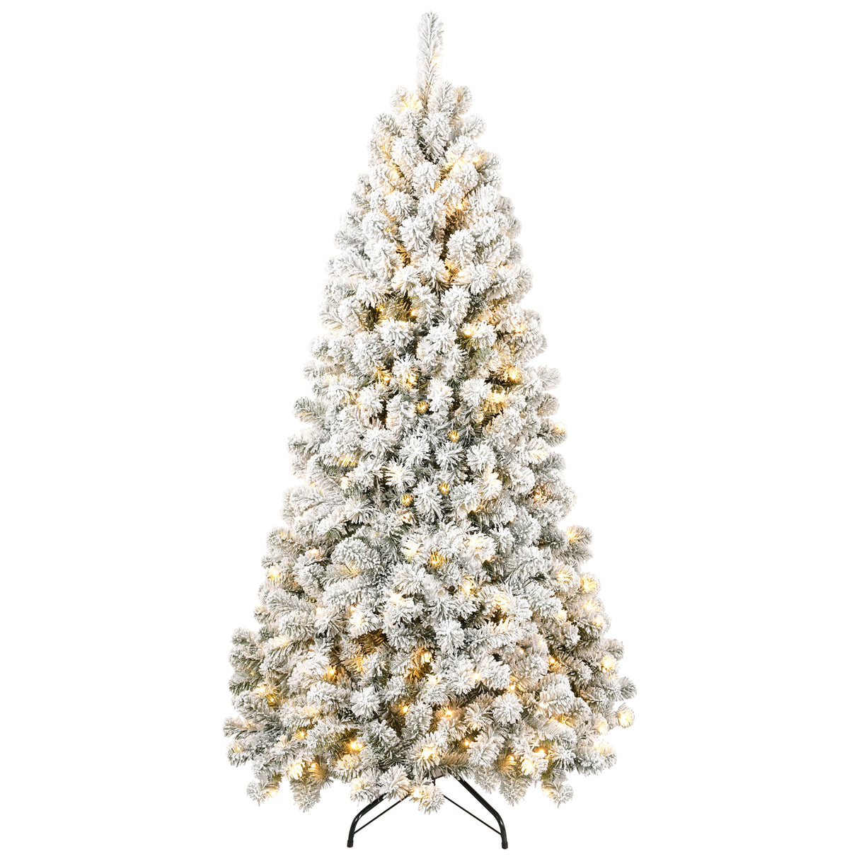 6FT PVC Memory Wire Christmas tree (With Light) - V.I.P Digital Presence