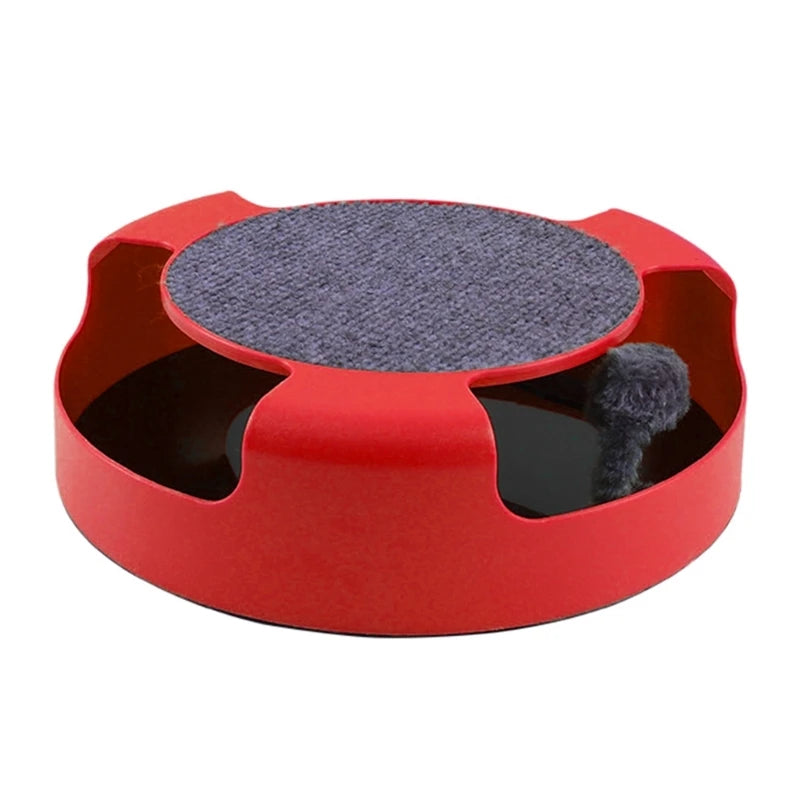 Rotating Cat Wheel Puzzle Game Fun Plate Mouse Teasing Cat Toy Shadowless Little Mouse Cat Toy Pet Supplies - V.I.P Digital Presence