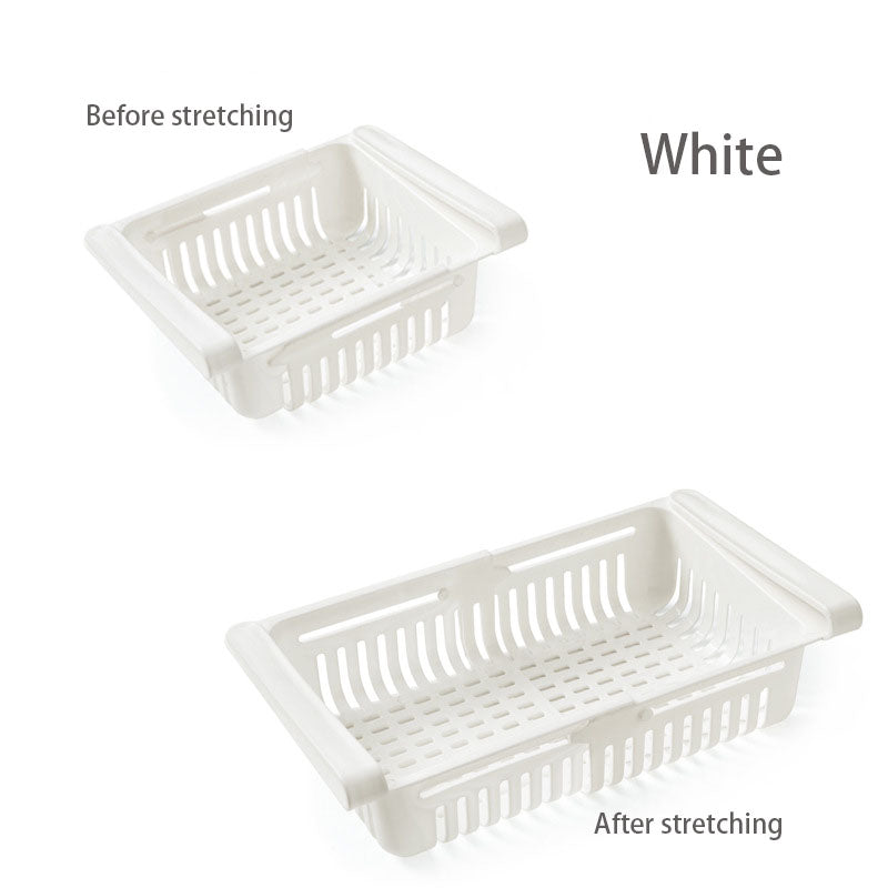 Retractable Refrigerator Divider Organizing Storage Rack Home Storage Rack Preservation Pull-Out Classification Box Refrigerator Partition Frame - V.I.P Digital Presence