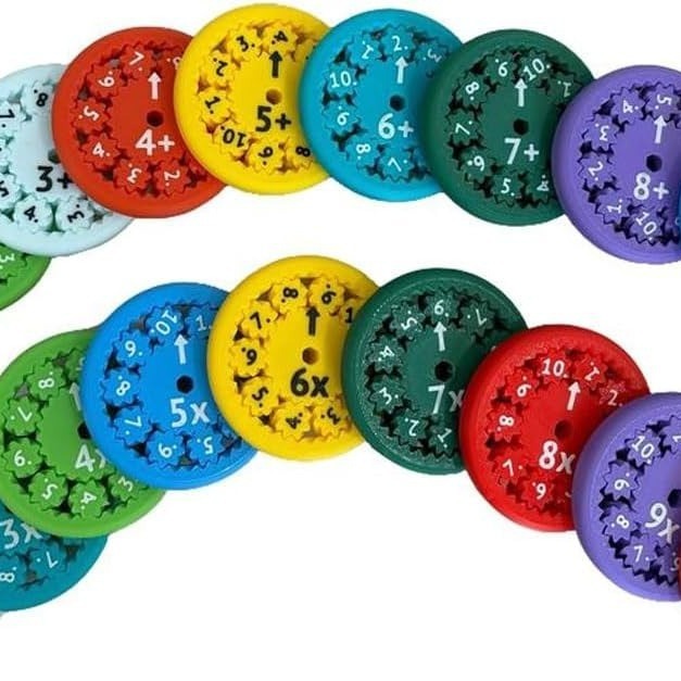 MATH FIDGET SPINNERS 9-piece math fidget spinner teaching enlightenment toy - V.I.P Digital Presence