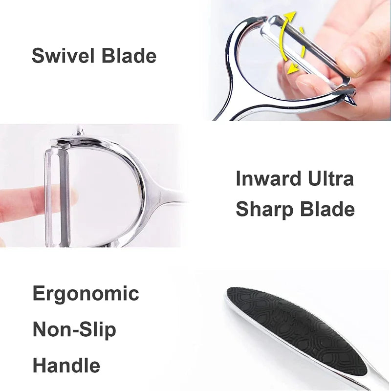 Stainless Steel Potato Peeler Vegetable Peeler Multi-function Carrot Grater Fruit Tools Kitchen Accessories cuisine pelador - V.I.P Digital Presence