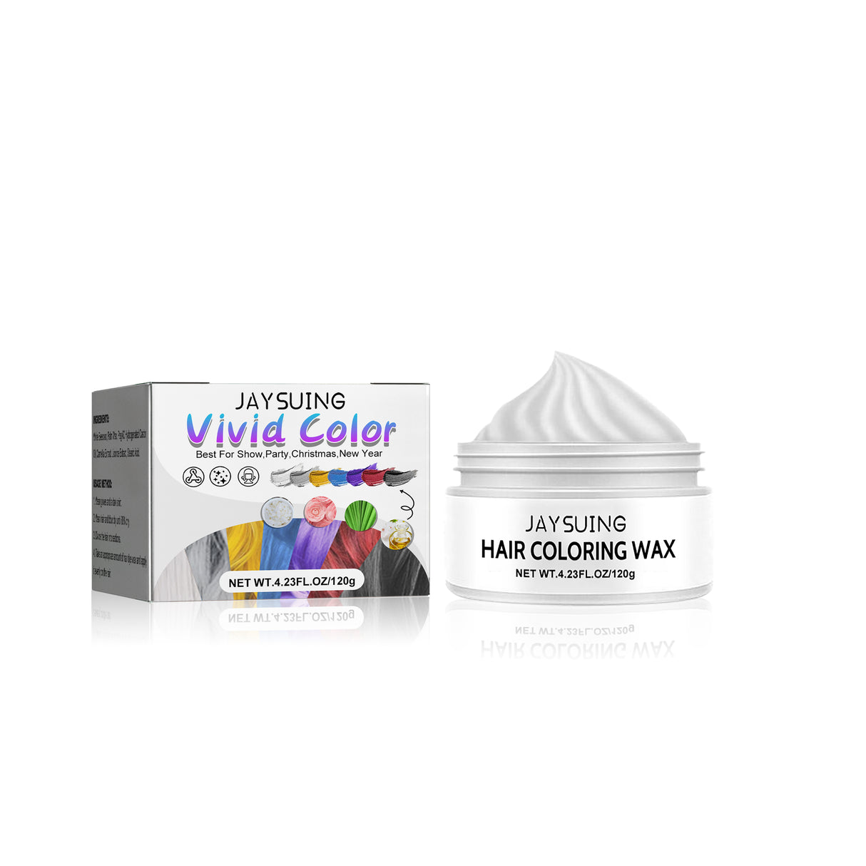 Hair Cream, Covering White Hair, Easy Coloring, Non-Dampening, Tide Color Beauty Hair Cream - V.I.P Digital Presence