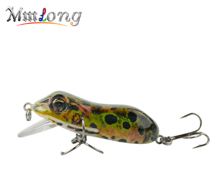 Mmlong 6.3cm Hard Frog Fishing lures Floating Minnow MR03-S Artifical Baits Wobbler Crank Bait Pesca