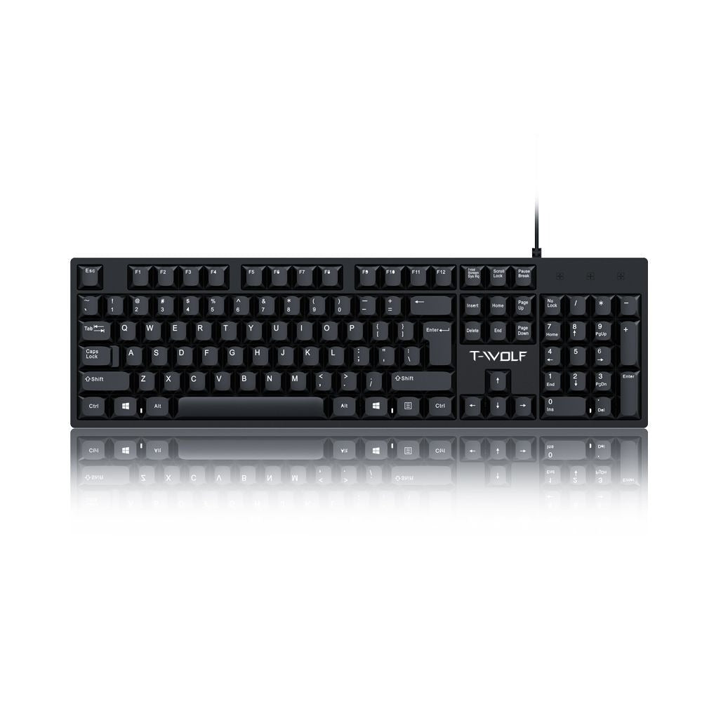 Lei Lang T15 wired USB keyboard laptop for office, home, and business use - V.I.P Digital Presence