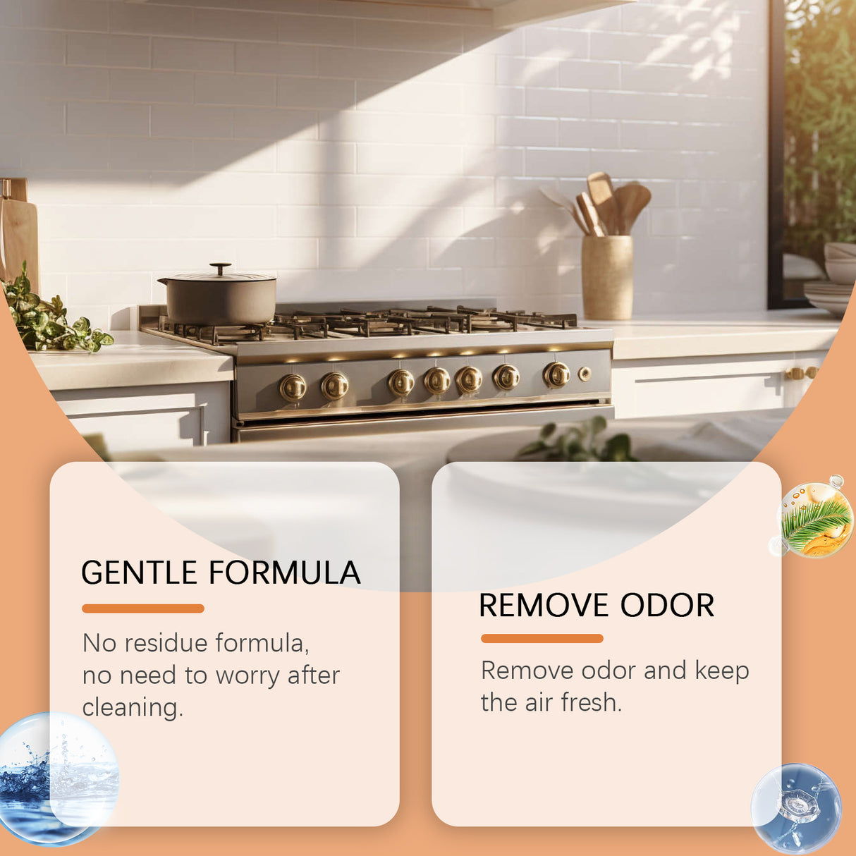 Kitchen Heavy Oil Foam Cleaner Household To Remove Heavy Oil Kitchen Appliances Stain Cleaner - V.I.P Digital Presence