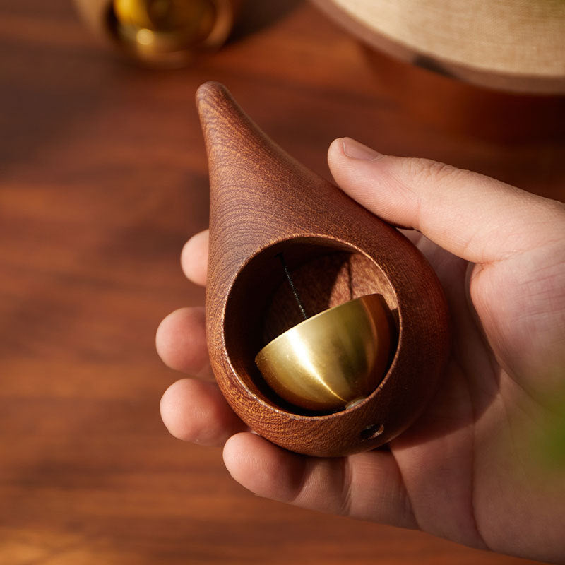 Dopamine Doorbell Water Drop Wind Chime Copper Bell Opening Reminder Hanging Ornament Housewarming Gift Magnetic Bell Fridge Magnet Decor - V.I.P Digital Presence