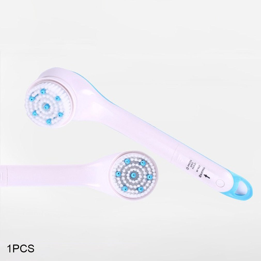 5 In 1 Electric Bath Shower Brush Exfoliation Spin Spa Massage Body Clean Brush Electric Massage Multi-Function Bath Brush Tool - V.I.P Digital Presence