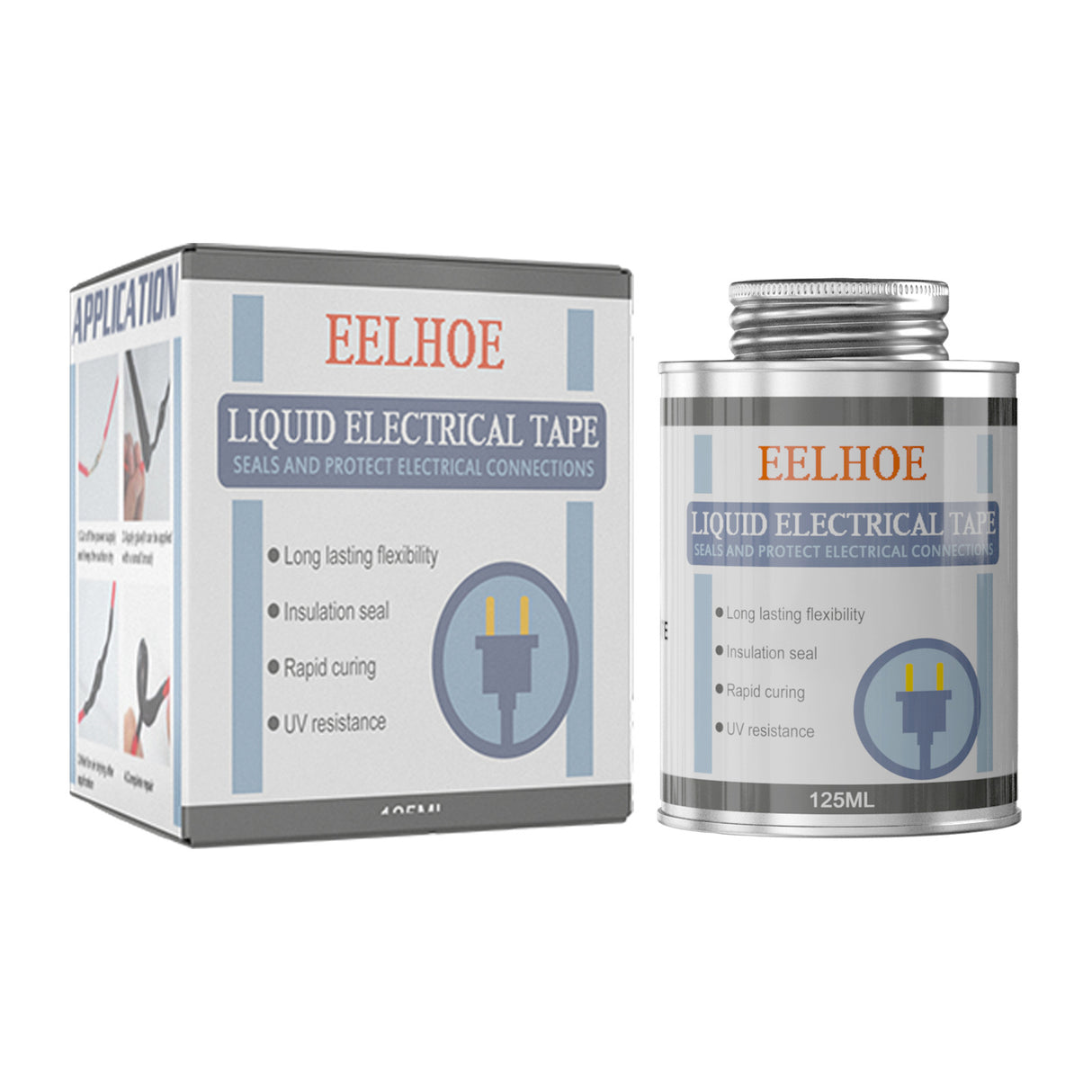 EELHOE Insulating Glue Liquid Tape Waterproof Instead Of Heat-Receiving Tube Electrical Tape Liquid Tape Temperature Resistant Flame Retardant Glue - V.I.P Digital Presence