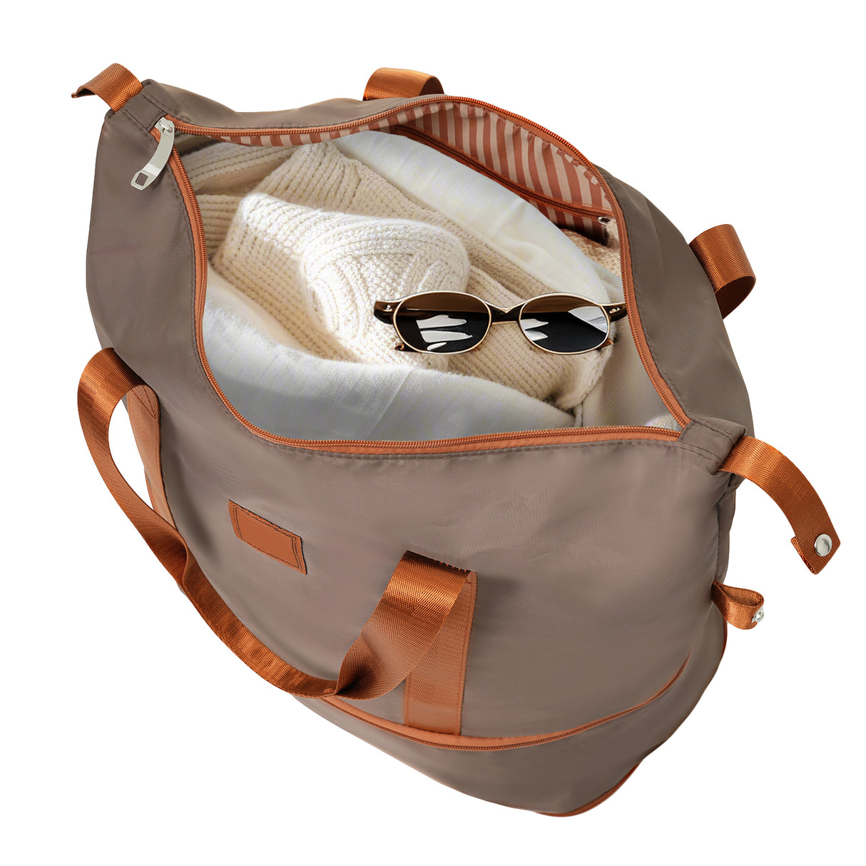 Hardshell Luggage Sets 3 Piece Carry-on Suitcase Double Spinner Wheels with TSA Lock for Men Women, Coppery (20in) - V.I.P Digital Presence