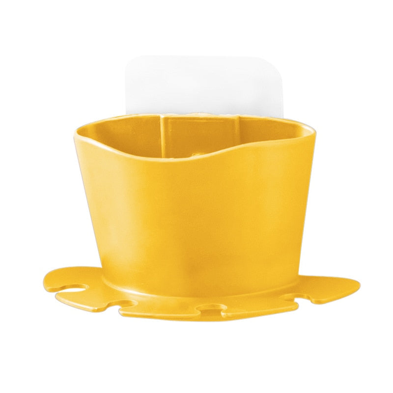 Toothbrush Holder Non-perforated Paste Tooth Holder Razor Bathroom Wall-mounted Brushing And Washing Face Multifunctional Rack - V.I.P Digital Presence