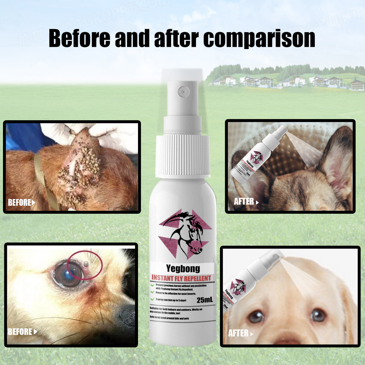 Pet Repellent, Flea Removal For Cats And Dogs External Tick And Tick Anti-Itch Spray For Cats And Dogs - V.I.P Digital Presence