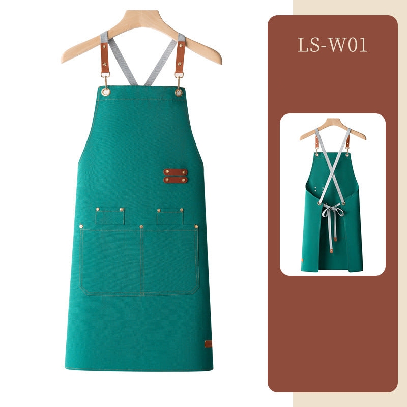 Waterproof apron customized logo printing for catering - V.I.P Digital Presence
