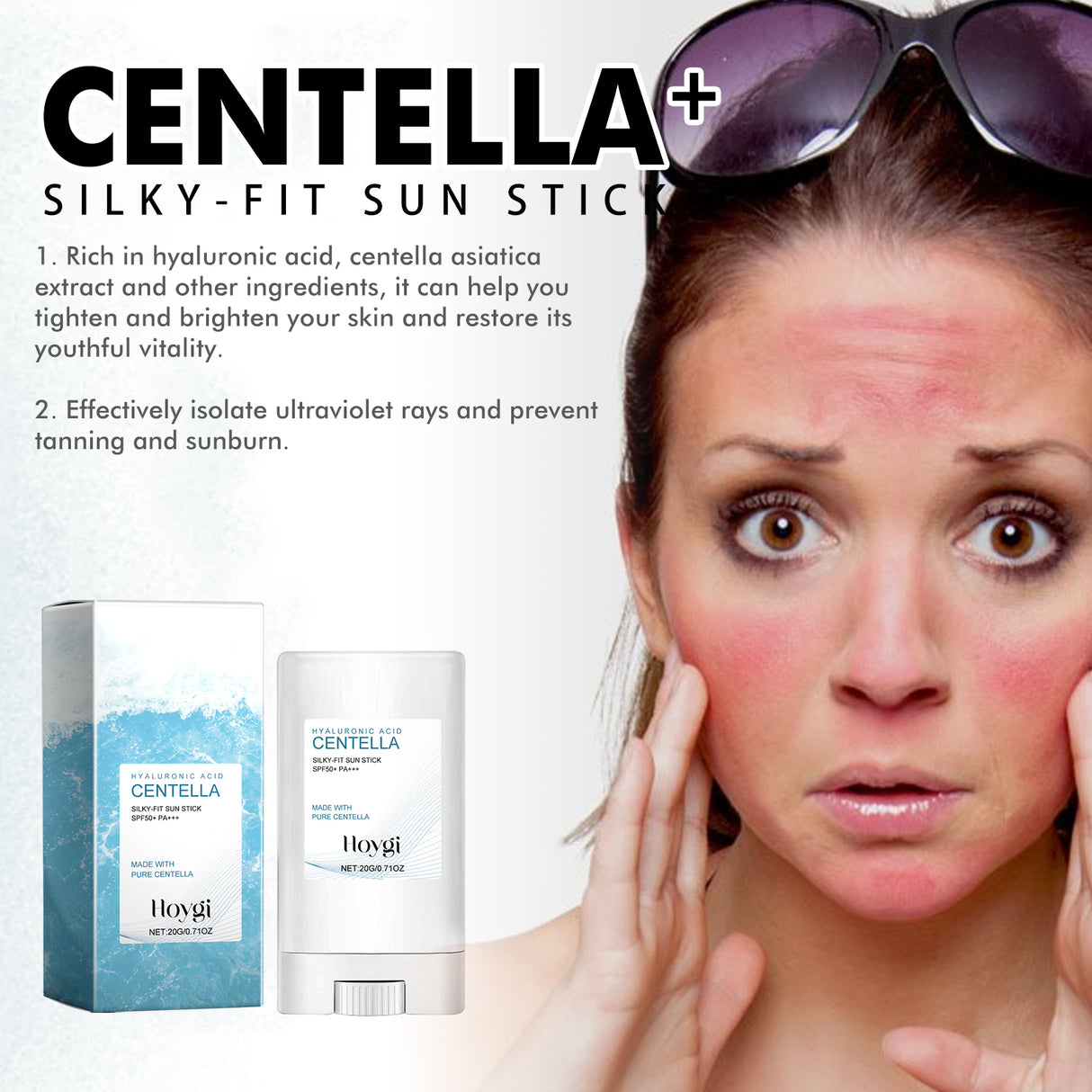 Silky-Fit Sun Stick, Gentle Moisturizing And Isolating Uv Protection To Repair Sunburned Red Skin - V.I.P Digital Presence