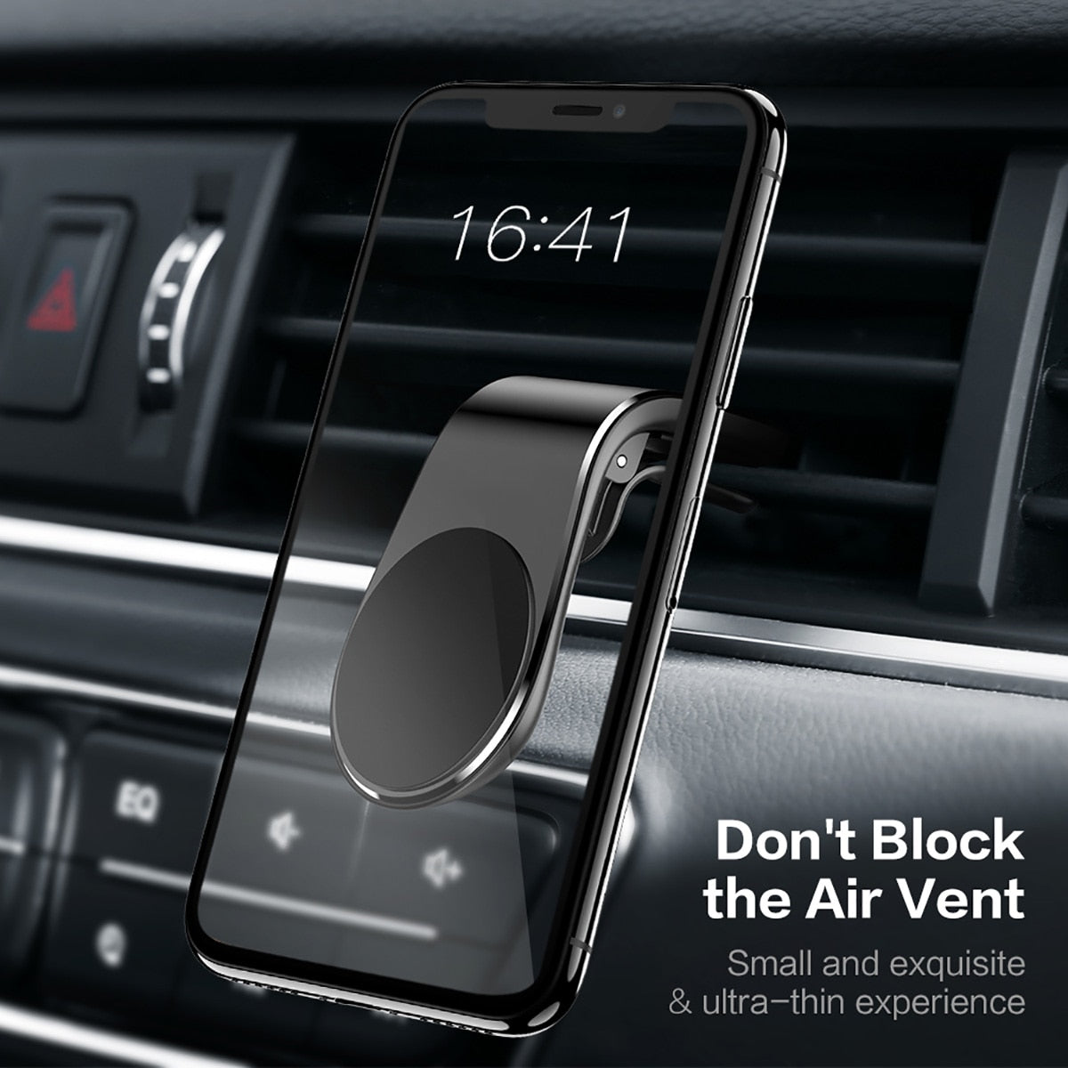 Magnetic Car Phone Holder L Shape Air Vent Mount Stand in Car GPS Mobile Phone Holder For iPhone X Samsung S9 Xiaomi - V.I.P Digital Presence