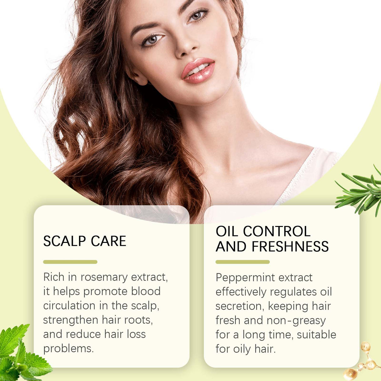 Rosemary Hair Care Spray Nourishes, Nurses, Softens And Leaves Fragrance, Strengthens And Restores Glossy Hair - V.I.P Digital Presence