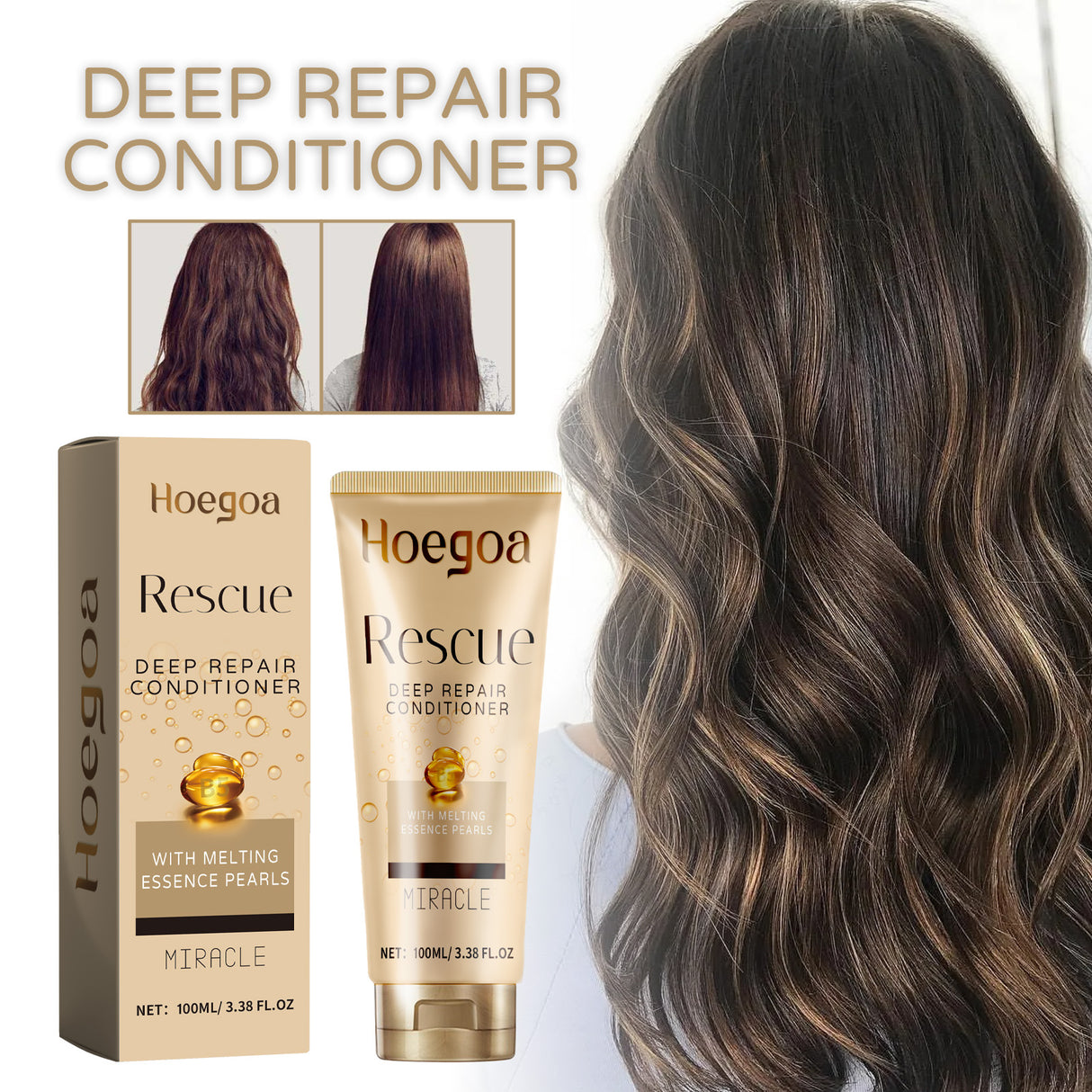 Deep Conditioner For Improving Dry Hair, Moisturizing And Smoothing Hair Conditioner - V.I.P Digital Presence