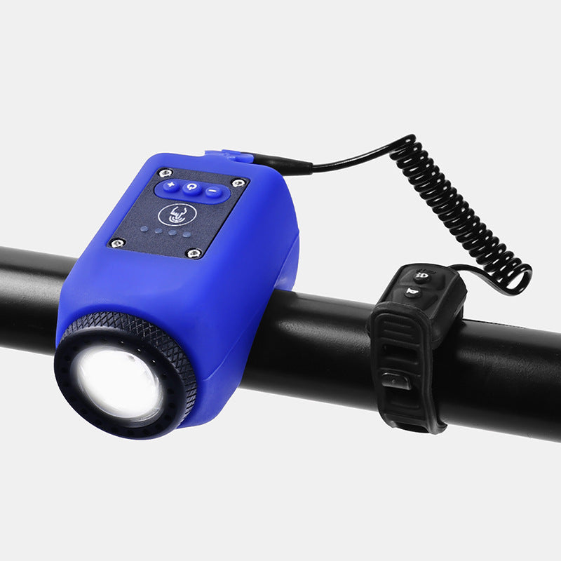 Bicycle lights, mountain road bikes, high decibel horn lights, outdoor cycling, waterproof USB charging bike riding lights - V.I.P Digital Presence