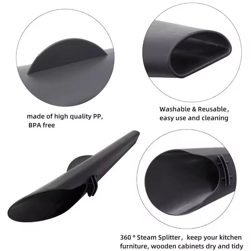 Steam Diverter for Thermomix TM5/TM6 pressure cookers. It's an air - guided, anti - scald steam relief tool for exhaust pipes. - V.I.P Digital Presence