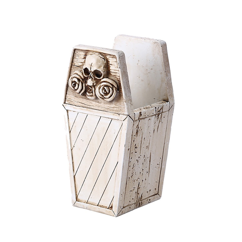 Flower Skeleton Makeup Brush Storage Box Desktop Pen Holder - V.I.P Digital Presence