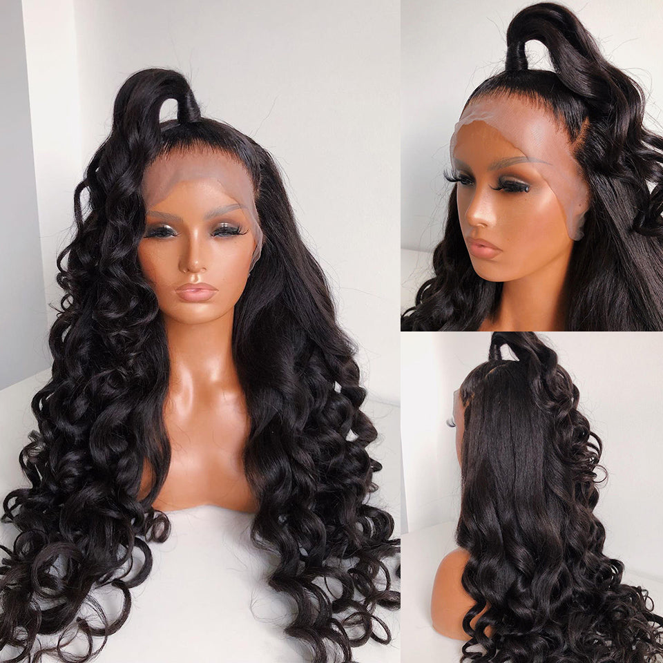 Body Wave Lace Front Wig Human Hair Wigs for Black Women Pre Plucked with Baby Hair Wigs with Frontal - V.I.P Digital Presence