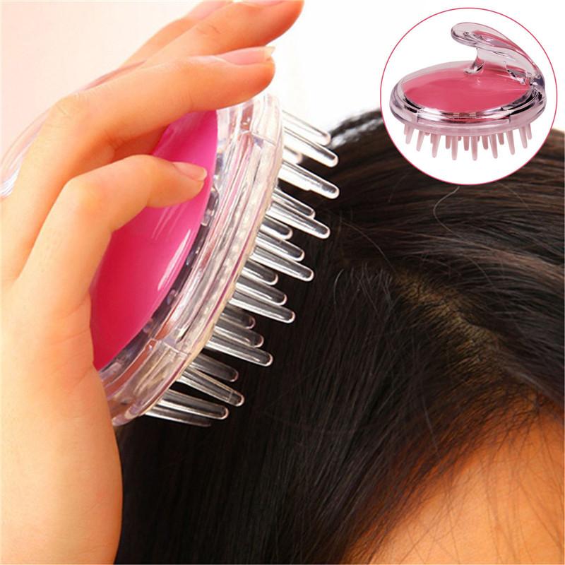 Silicone Head Body To Wash Clean Care Hair Root Itching Scalp Massage Comb Shower Brush Bath Spa Slimming Anti-Dandruff Shampoo - V.I.P Digital Presence