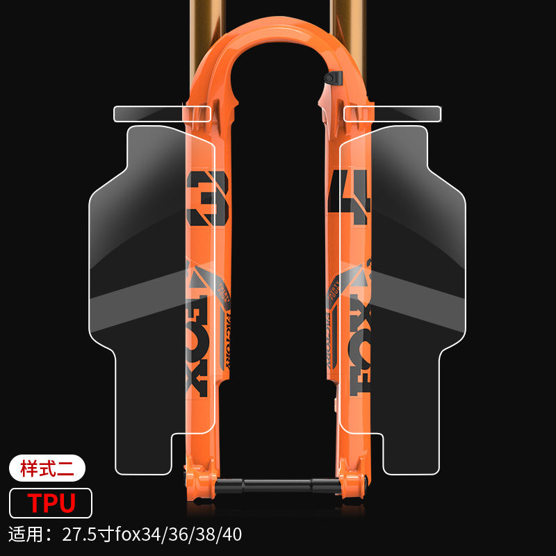 Bike fork protective stickers, mountain bike protective film, scratch-resistant stickers, bicycle fork decals - V.I.P Digital Presence