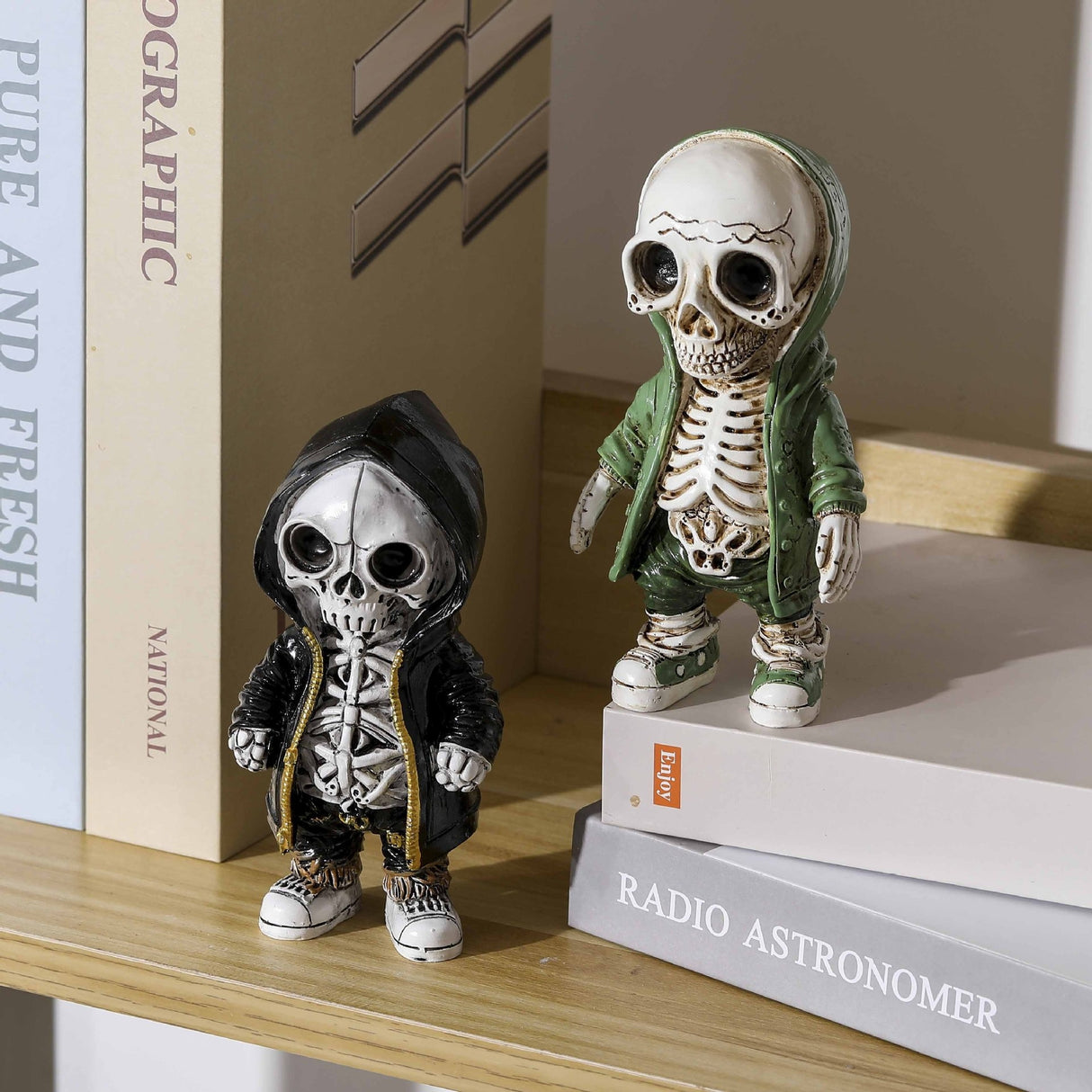 Halloween Decoration Skeleton Doll Resin Craft Decoration Home Bookshelf Art Creative Decoration - V.I.P Digital Presence
