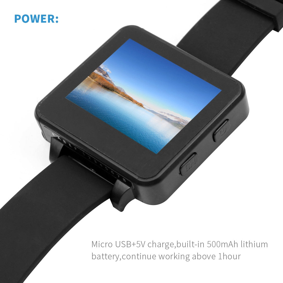 BOSCAM BOS200RC Upgrade 200RC FPV Watch 5.8GHz 40CH HD 960*240 2 TFT Monitor Wireless Receiver for DIY RC Camera Quadcopter - V.I.P Digital Presence