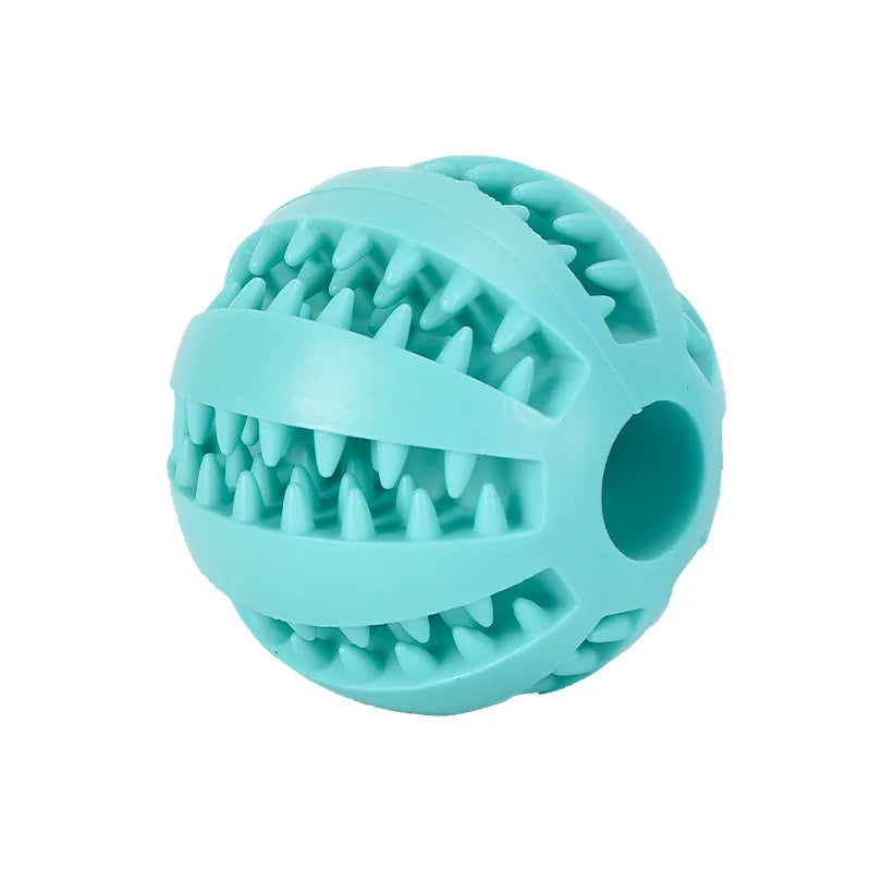 Dog Toy Ball Interactive Rubber Balls Puppy Chewing Toys Pet Tooth Cleaning Ball Cats Pets Food Treat Feeder Silicone Balls Toy - V.I.P Digital Presence