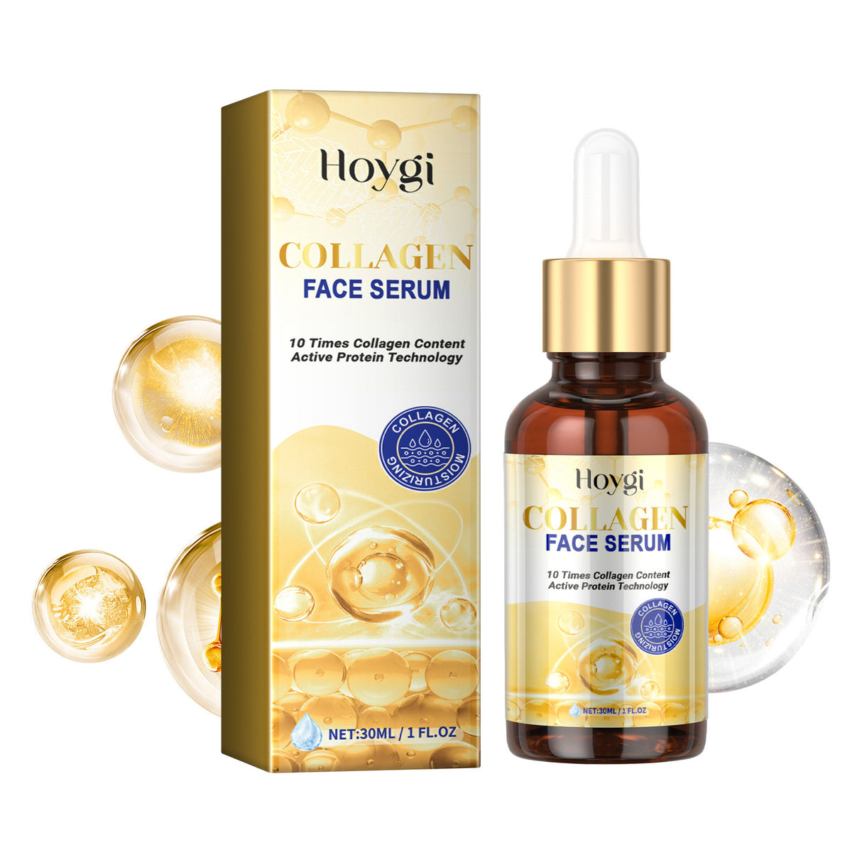 Collagen Face Serum, Moisturizing, Moisturizing And Firming Facial Skin, Cleaning, Anti-Wrinkle, Anti-Aging Eyes - V.I.P Digital Presence