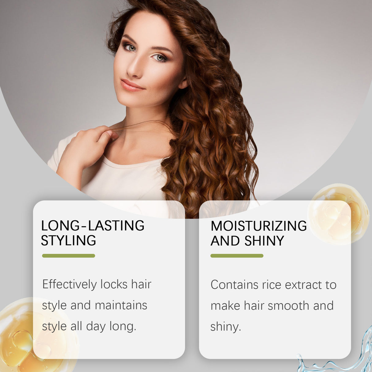 Hair Styling Spray, Light Styling Nourishes Hair, Creates Curls, Braids And Fluffy Hairspray - V.I.P Digital Presence