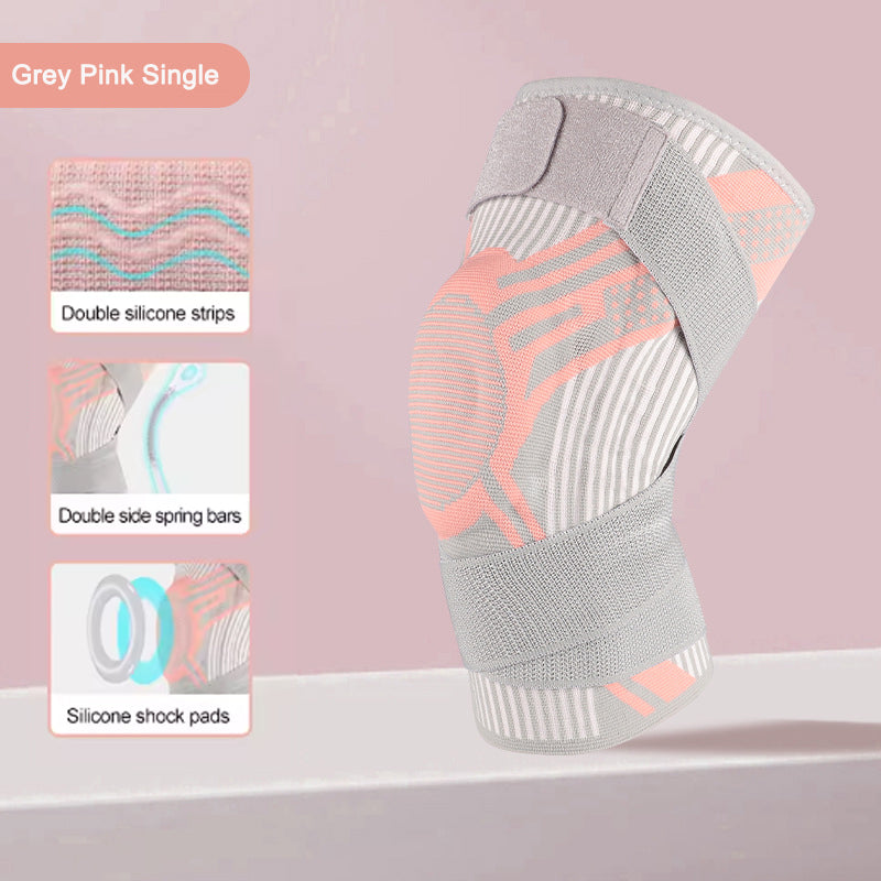 Basketball knee pads men's sports skipping rope running professional knee protection equipment - V.I.P Digital Presence