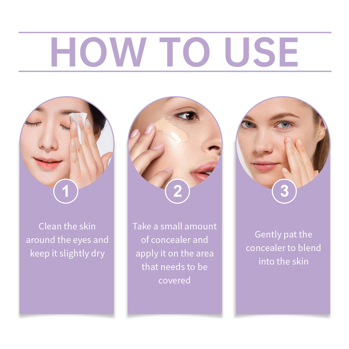 Long Lasting Moisturizing Concealer Long Lasting Moisturizing Natural Concealer Is Waterproof, Sweat Resistant And Lightweight Without Removing Makeup - V.I.P Digital Presence