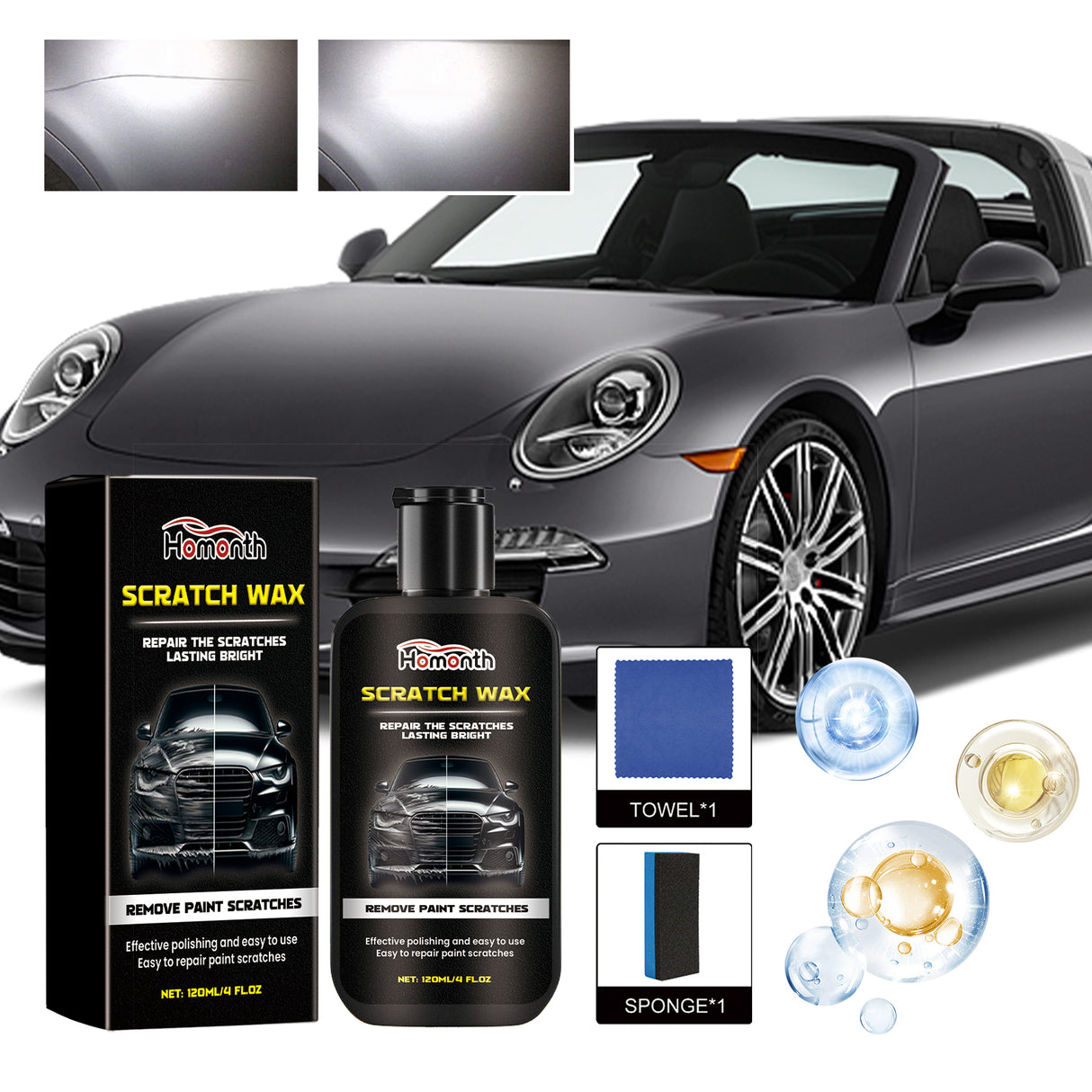Scratch Wax, Car Paint Scratches And Scratches Repair Cream Maintenance Polishing Wax - V.I.P Digital Presence
