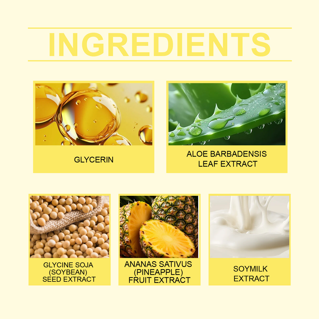 Soybean Hair Removal Cream Mild And Non-Irritating For The Whole Body Apply Moisturizing And Gentle Pure Skin Hair Removal Cream