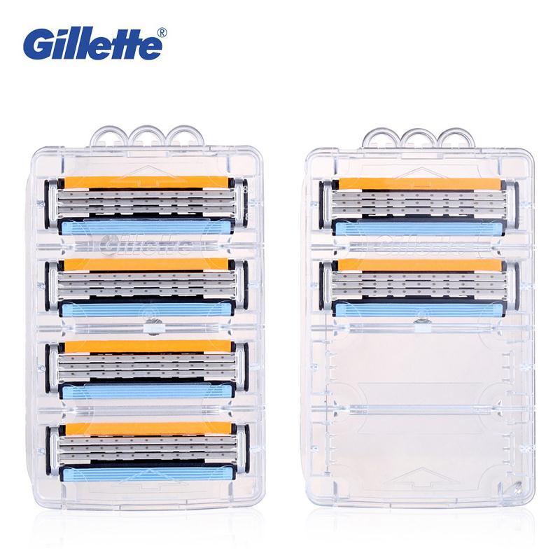 Gillette Vector 3 Shaving Razor Blades Brand Three Layer Shave Shaver Shaving Blades 4pcs Safety - V.I.P Digital Presence