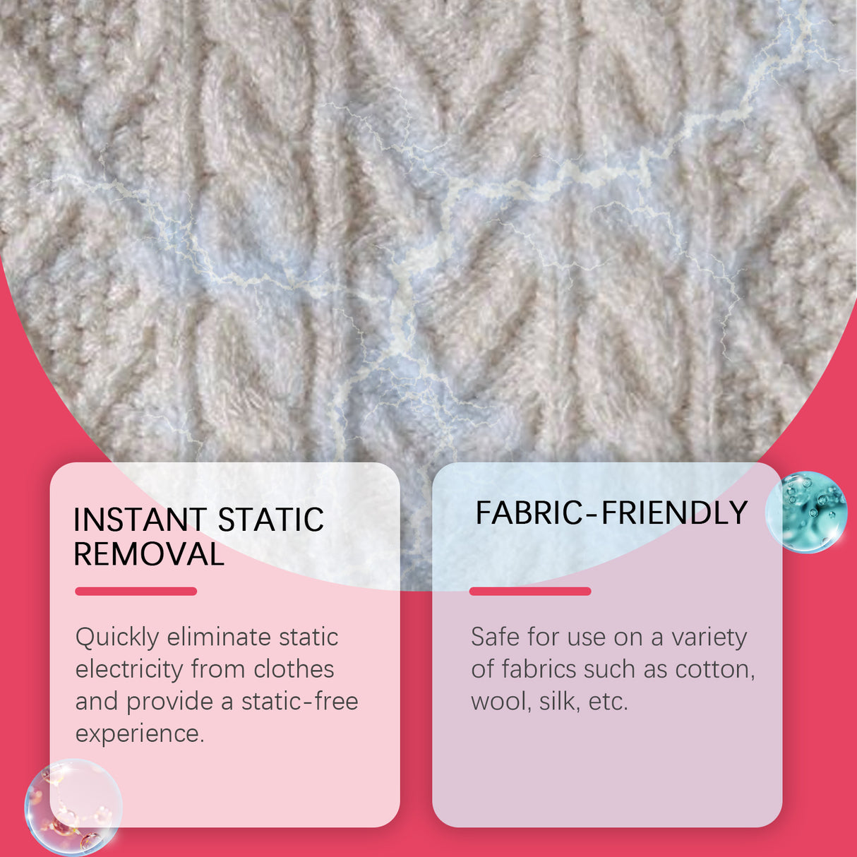 Clothing Anti-Static Wrinkle Spray Soft And Comfortable To Remove Clothing Wrinkles Smooth Static-Free Spray - V.I.P Digital Presence