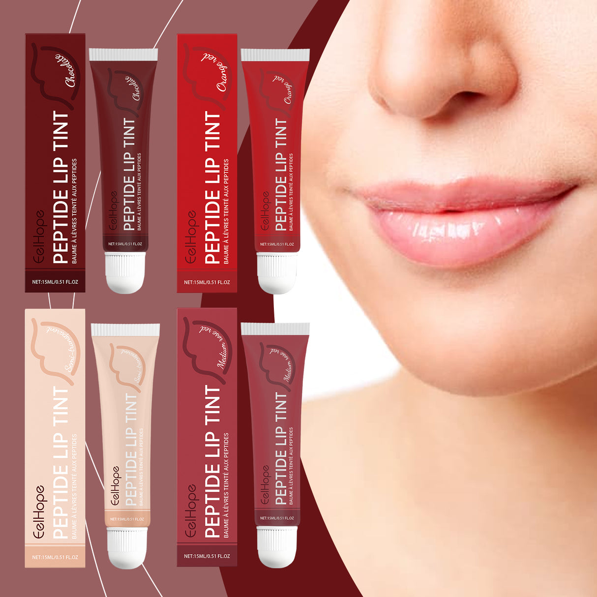 Polypeptide Care Lip Balm Moisturizes, Nourishes, Brighteners, Brighteners, Brighteners, And Lasts Forever
