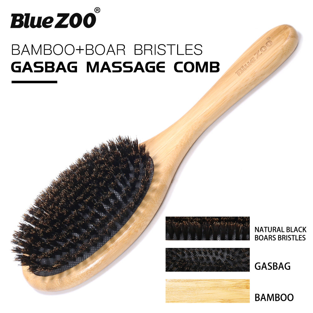Bluezoo Airbag Massage Comb Nanzhu Yellow Hair Massage Hair Hair Comb - V.I.P Digital Presence